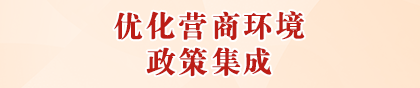  优化营商环境政策集成