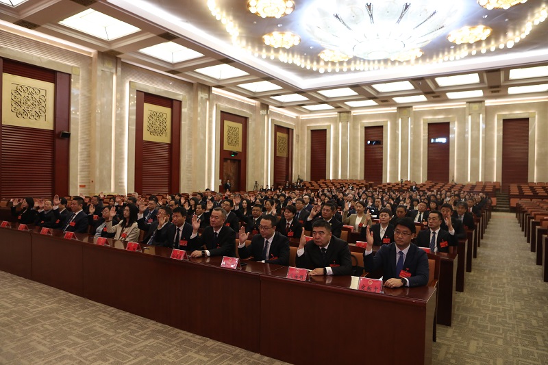 闭幕举手表决.JPG