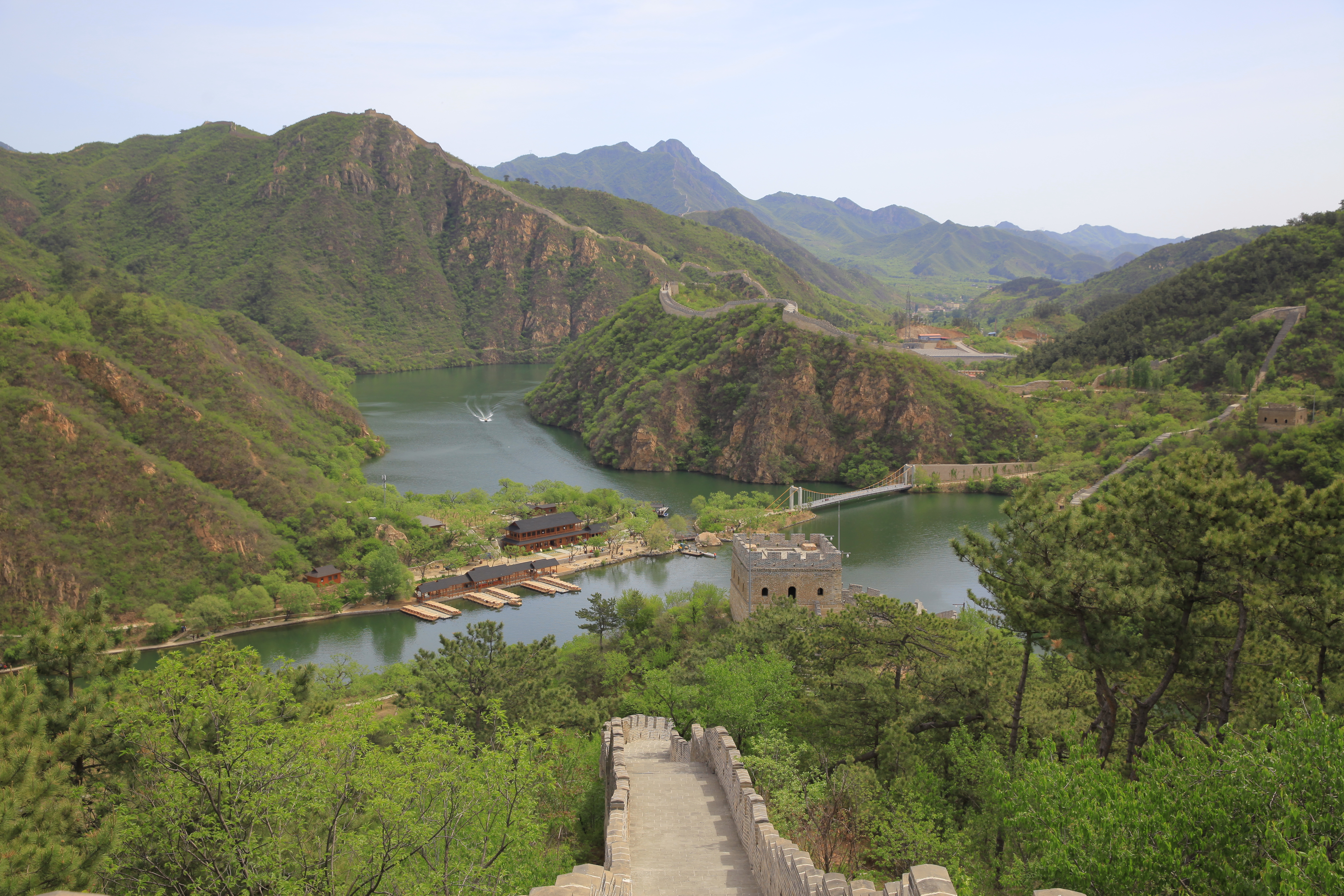 夏季美景——水长城