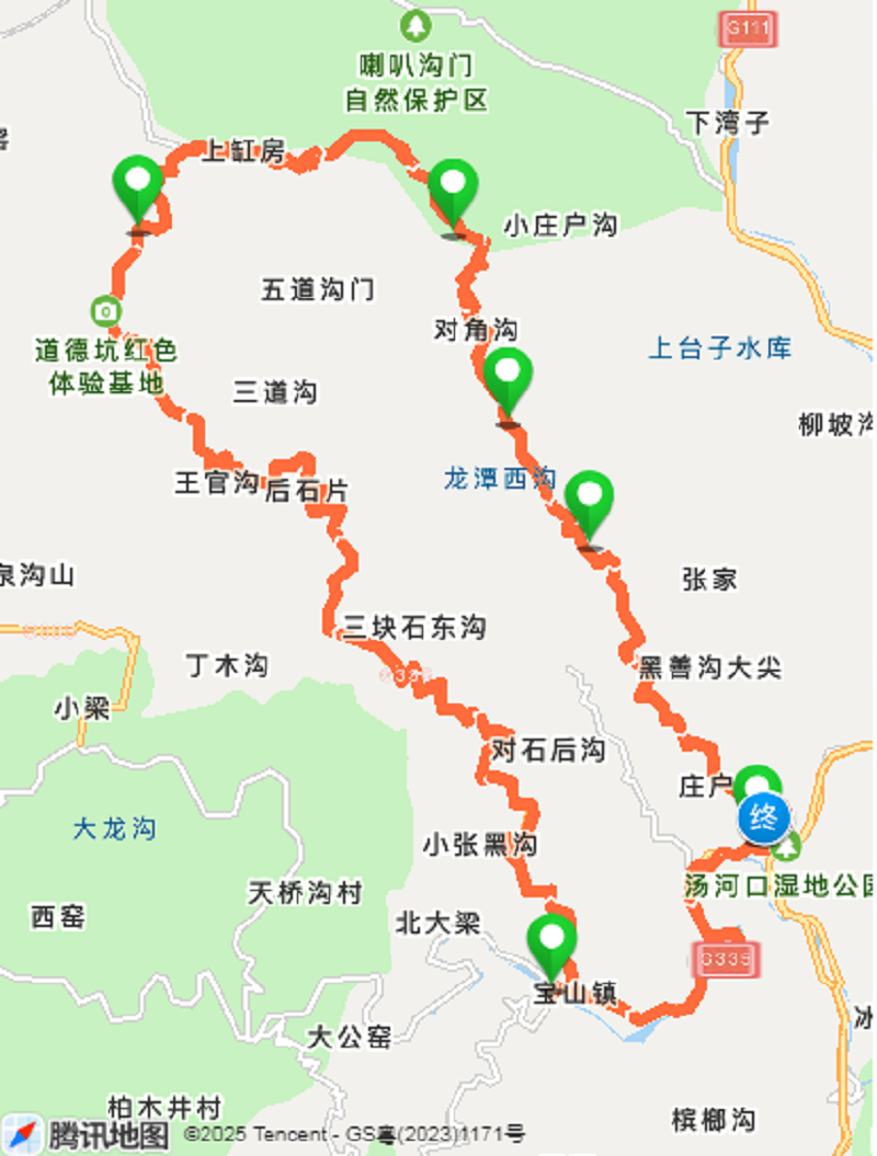 环山骑主题线路
