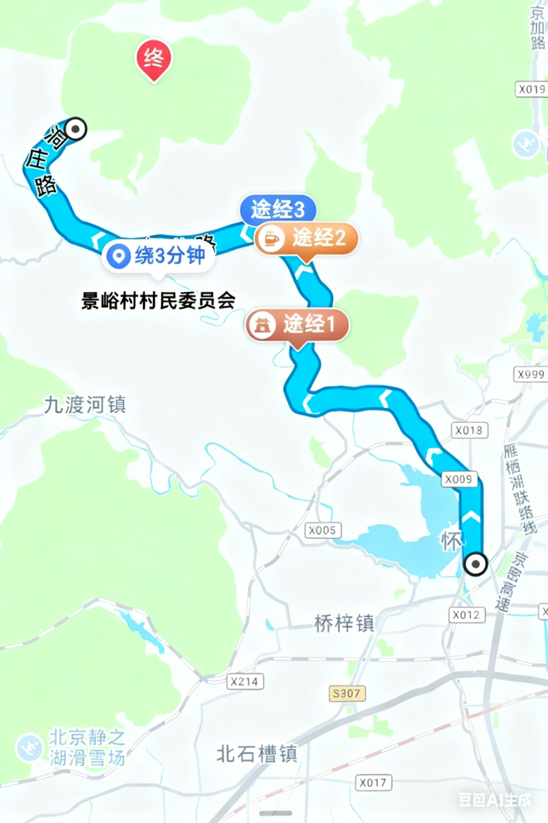 沿河骑主题线路
